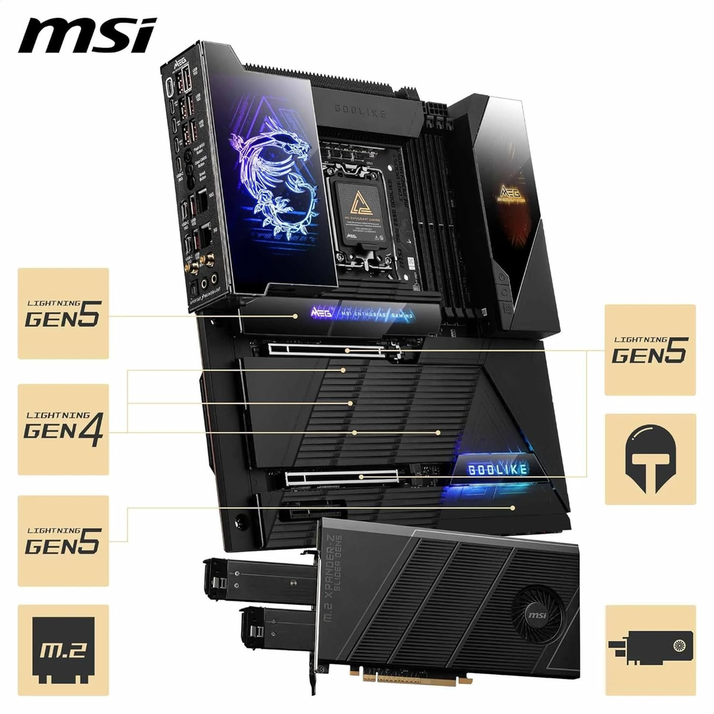 MSI MEG Z890 GODLIKE Motherboard