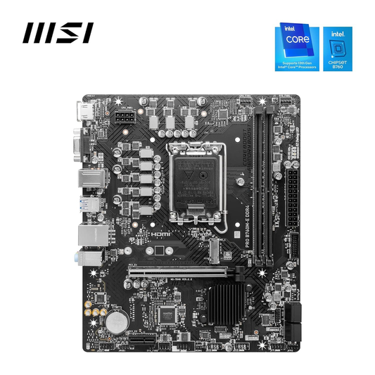 MSI PRO B760M-E DDR4 Motherboard