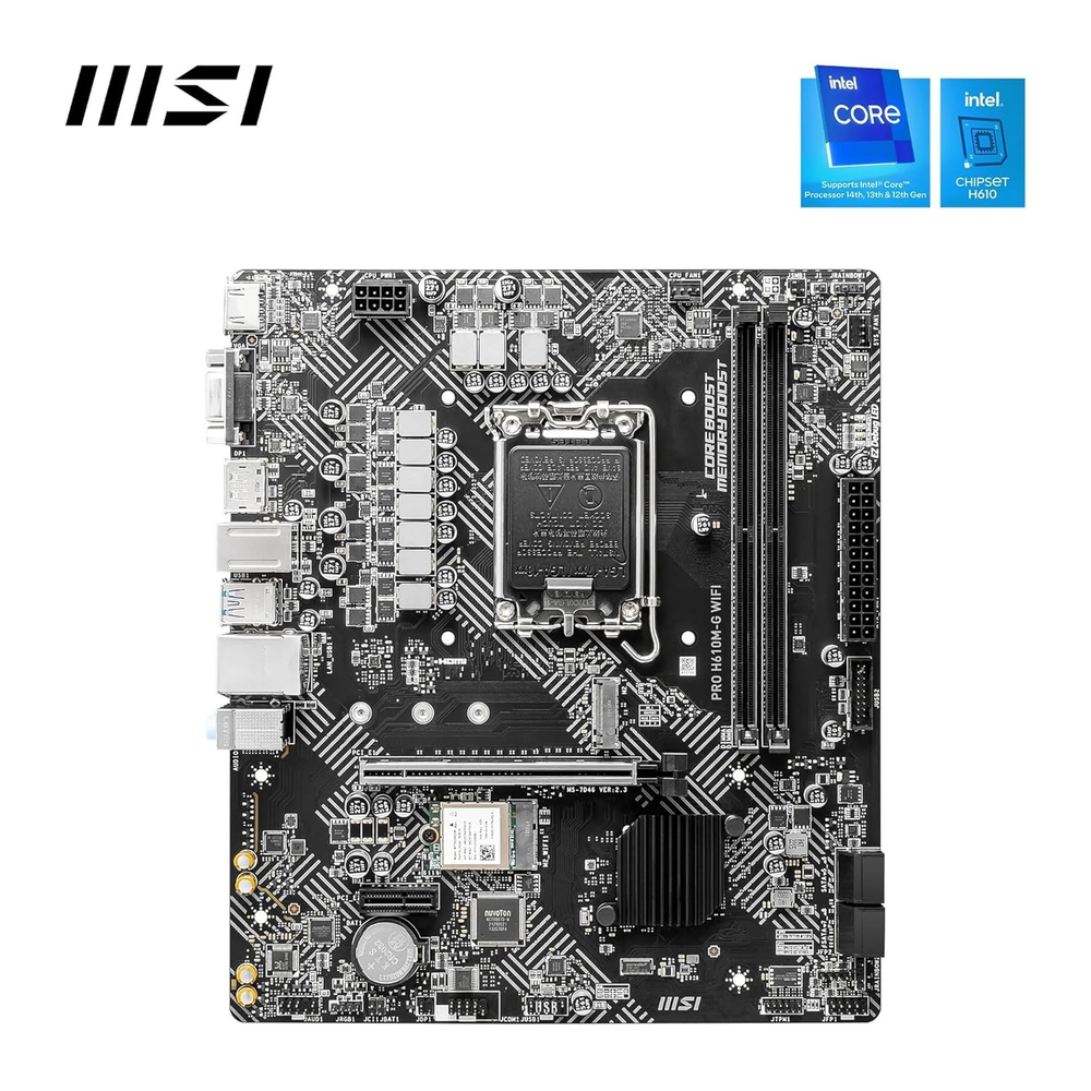 MSI PRO H610M-G WIFI Motherboard