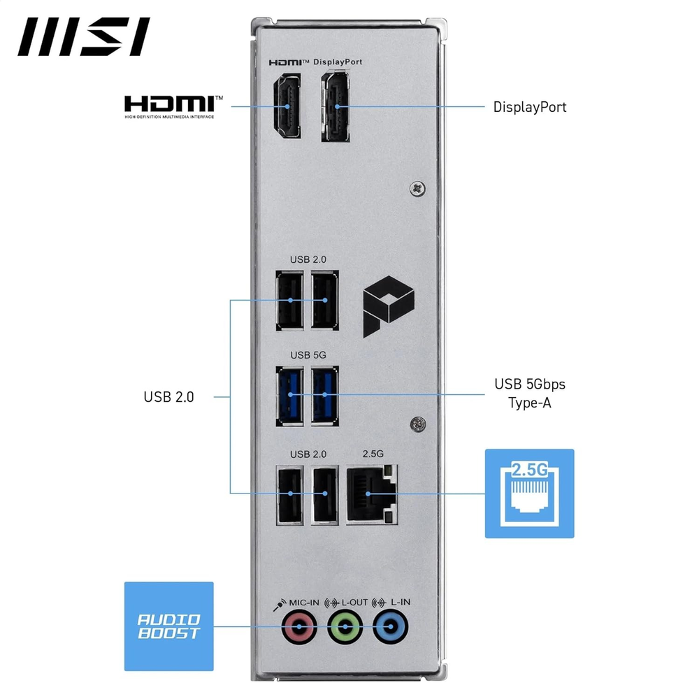 MSI PRO H810M-B Motherboard