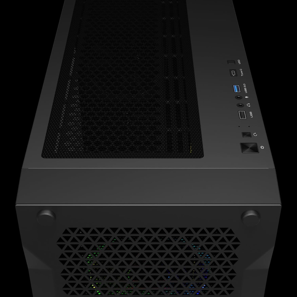GAMDIAS Athena P1 ARGB ATX Mid Tower Gaming Case (Black)