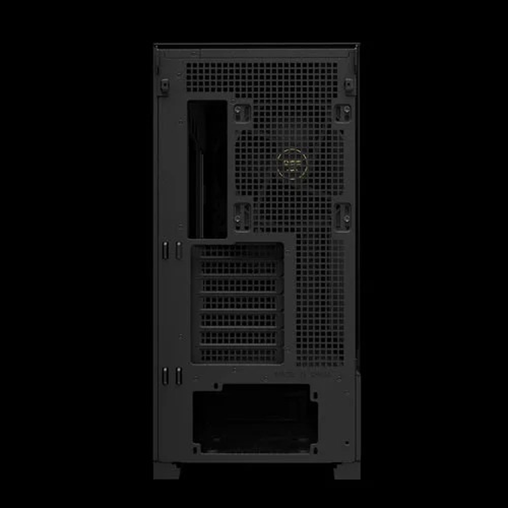 GAMDIAS ATHENA P3 E-ATX Mid Tower Gaming Case (Black, Mesh Front, 4x140mm PWM Fans, BTF Ready)