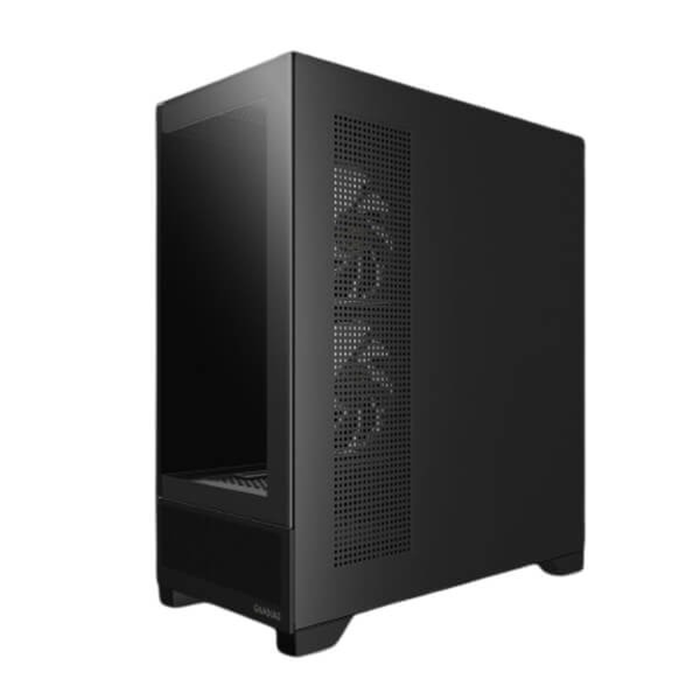 GAMDIAS ATLAS M1 ATX Mid Tower ARGB Gaming Case (Black, Built-in Display, 3x120mm ARGB Fans, Tempered Glass)