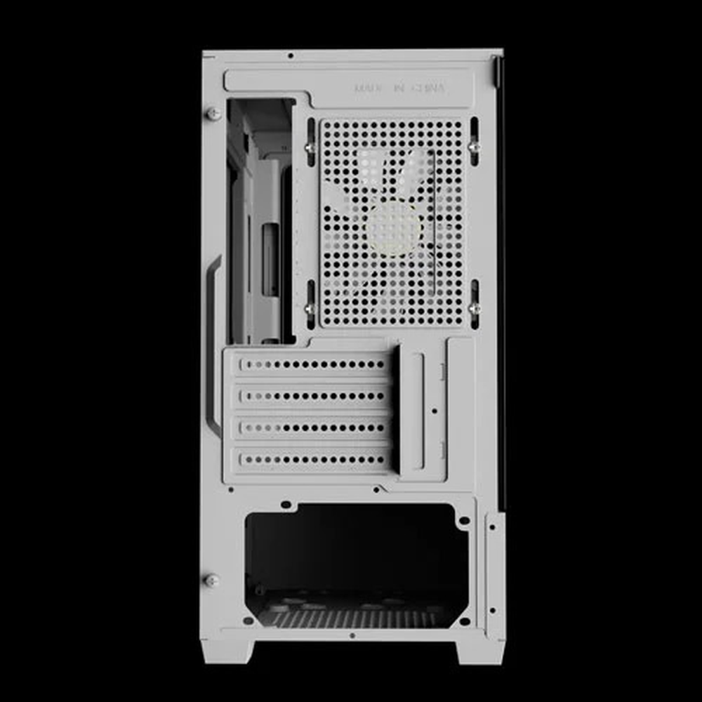 GAMDIAS AURA GC9M WH ARGB Micro-Tower Gaming Case (White)