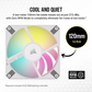 Corsair Fan iCUE AF120 RGB SLIM