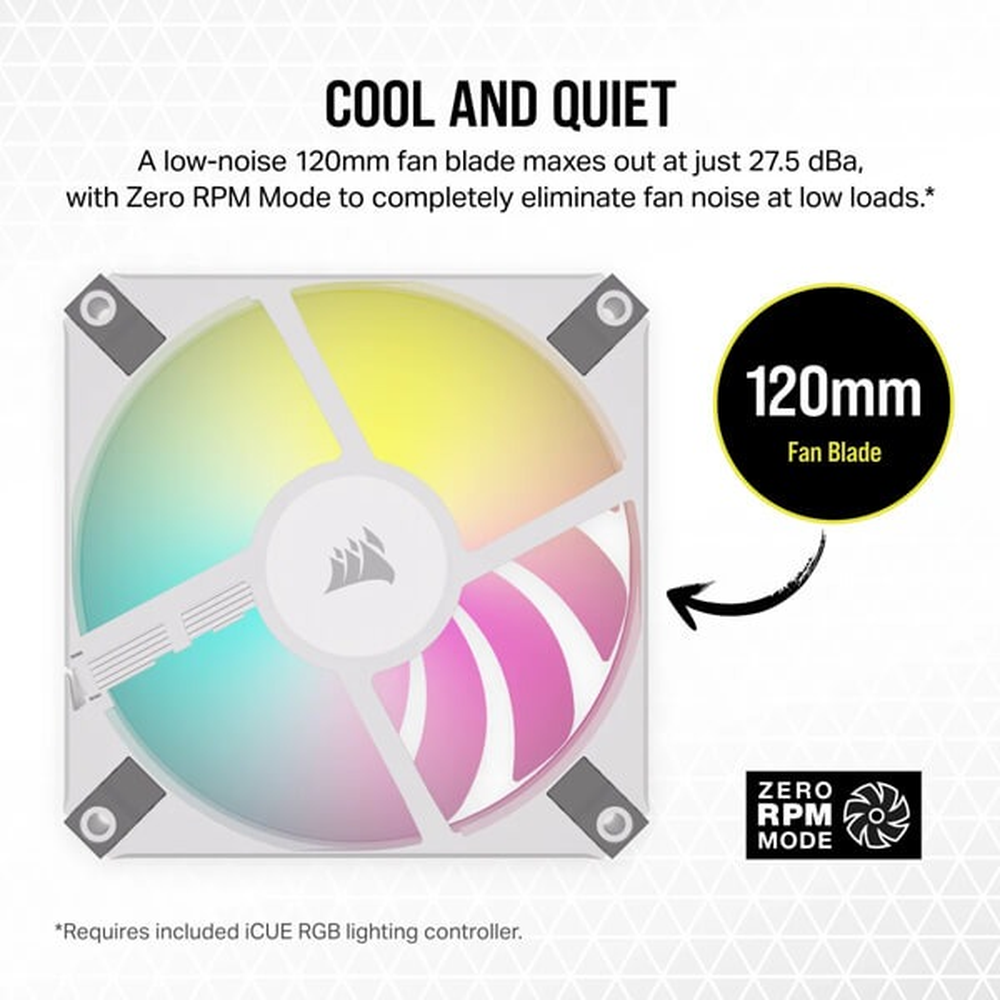 Corsair Fan iCUE AF120 RGB SLIM