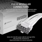 RMe White Series, RM1000e White, 1000 Watt, Cybenetics Gold Certified, Fully Modular Power Supply