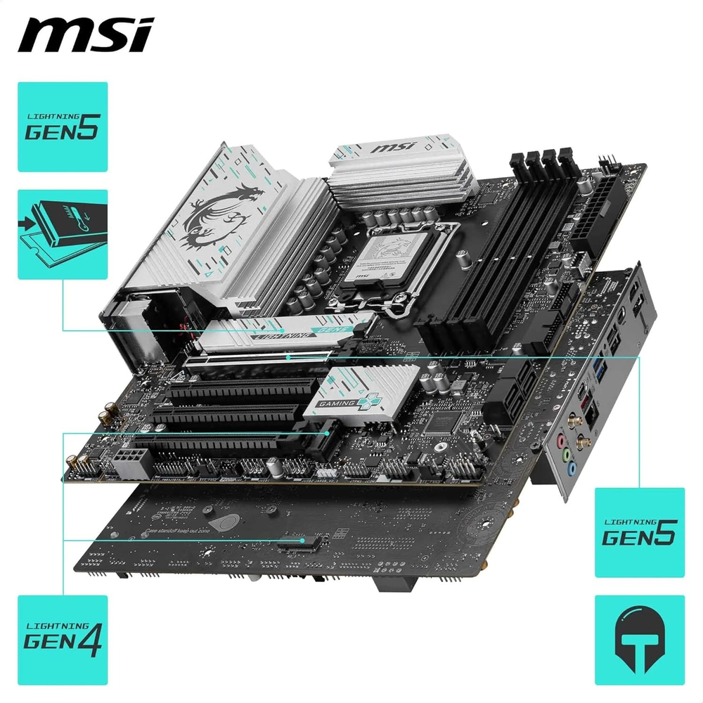 MSI B860M GAMING PLUS WIFI Motherboard