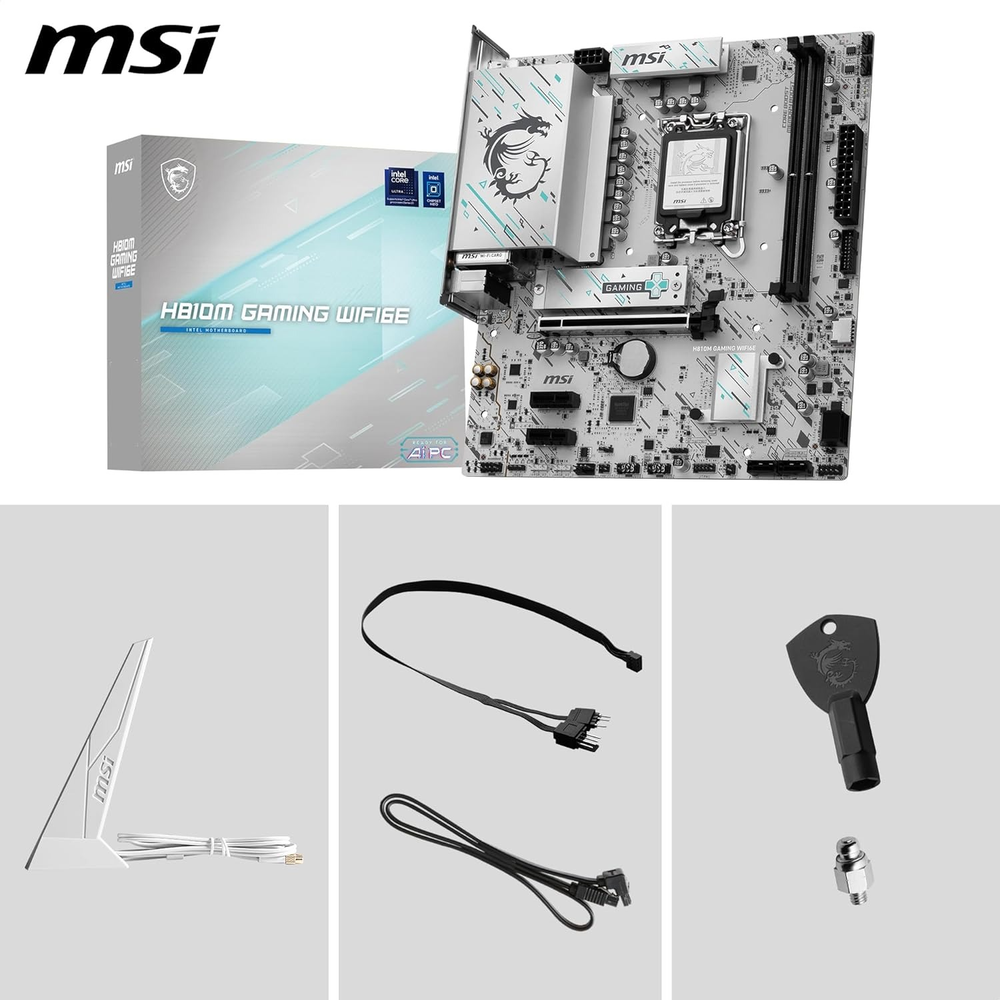 MSI MAG H810M GAMING WIFI6E Motherboard