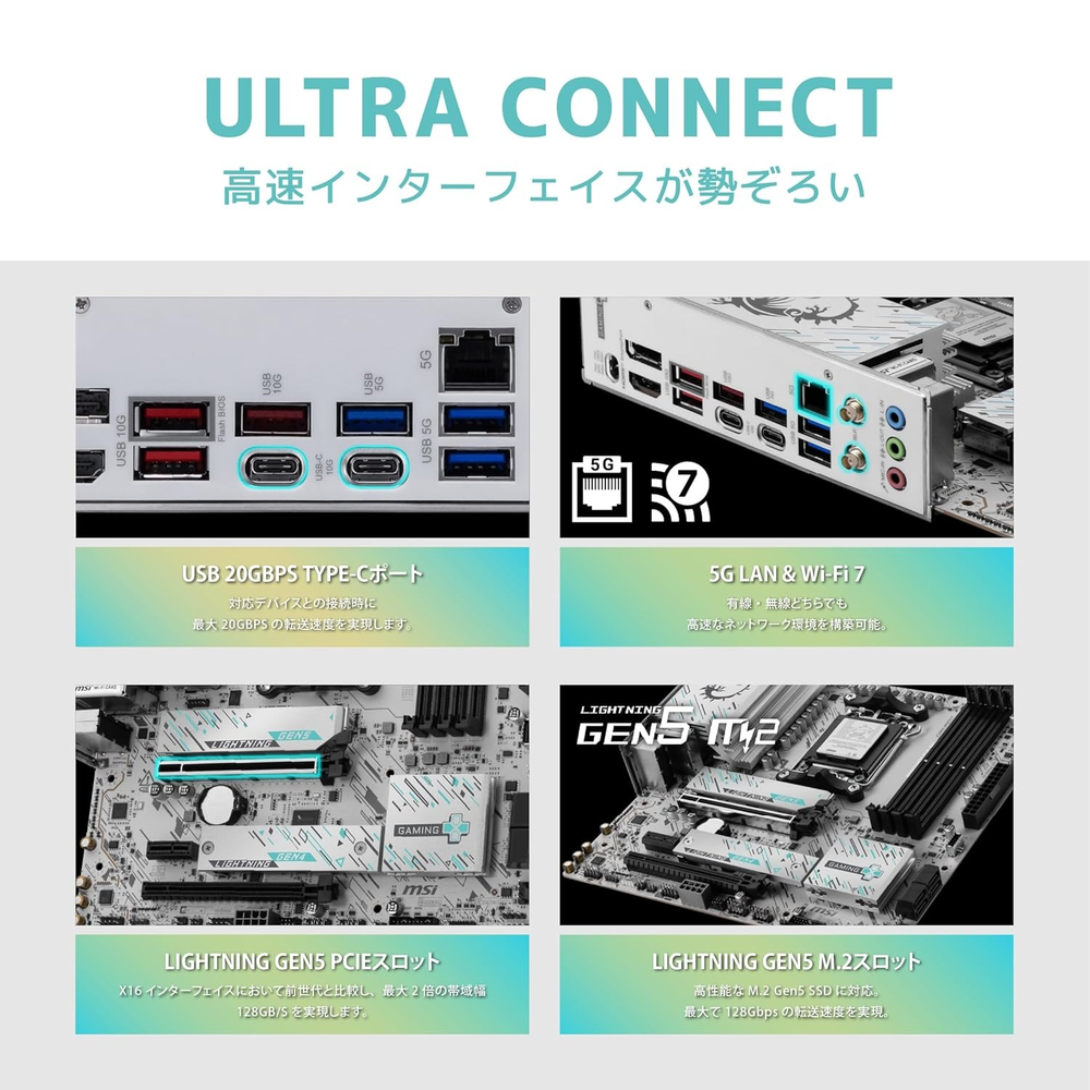 MSI B850M GAMING PLUS WIFI Motherboard