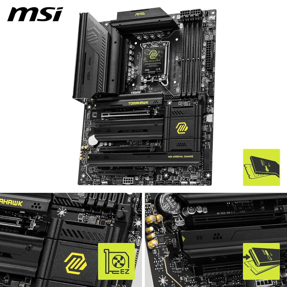 MSI MAG Z890 TOMAHAWK WIFI Motherboard