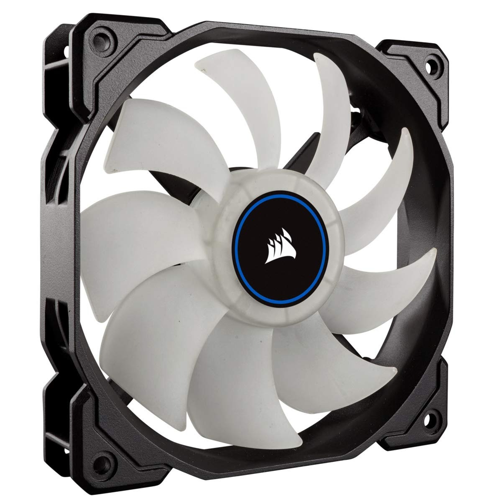 Corsair Fan AF120 LED -CO-9050081-WW- Air Series™ 120mm Fan Single Pack-Blue
