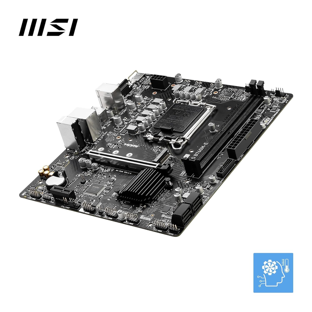MSI PRO B760M-E Motherboard (DDR5)