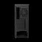 GAMDIAS AURA GC11 Wood Mid Tower PC Case (Wood Accent Mesh Front, 4×120mm Fans, ATX Support, 360mm Radiator, Panoramic Tempered Glass)
