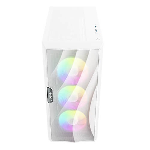 Antec DF700 FLUX ARGB ATX Mid Tower Gaming Cabinet (White)