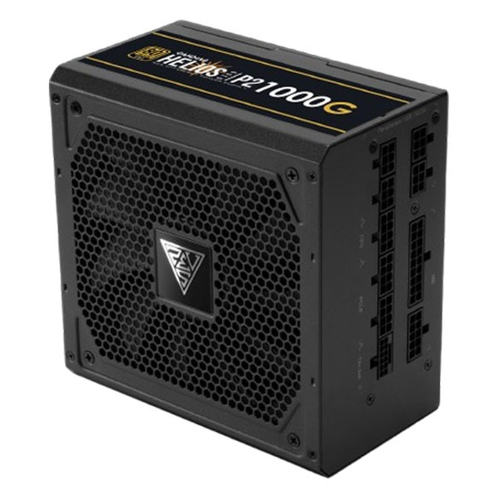 GAMDIAS HELIOS P2-1000G 1000W 80+ Gold ATX 3.1 Fully Modular Power Supply (12VHPWR, PCIe Gen 5.1, 135mm FDB Fan)