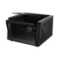 GAMDIAS NESO P1 B E-ATX Full-Tower PC Case (Black, Dual-Chamber, Trapezoid, Panoramic Glass)