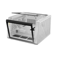 GAMDIAS NESO P1 W E-ATX Full-Tower PC Case (White, Dual-Chamber, Trapezoid, Panoramic Glass)