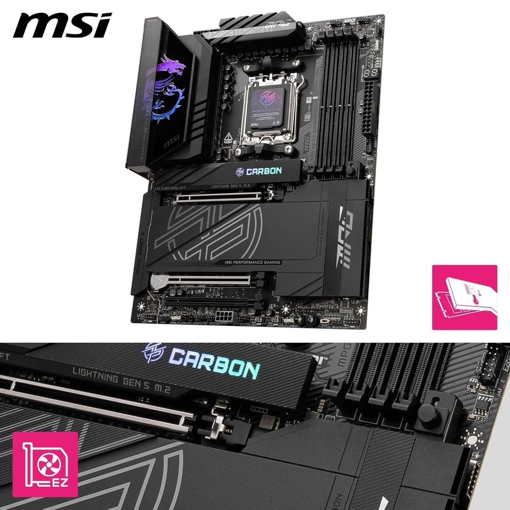 MSI MPG X870E CARBON WIFI Motherboard