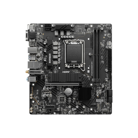MSI B760M BOMBER WIFI Motherboard (DDR5)