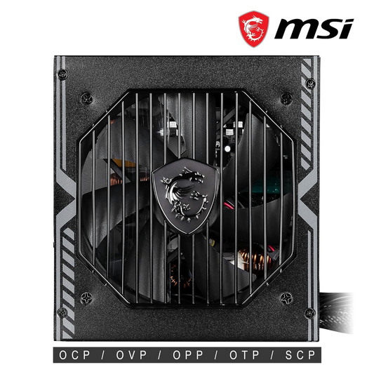 MSI MAG A550BN 550W 80+ Bronze Non-Modular Power Supply Unit
