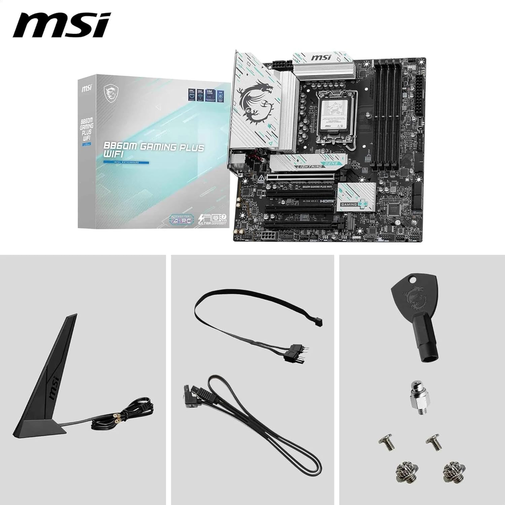 MSI B860M GAMING PLUS WIFI Motherboard