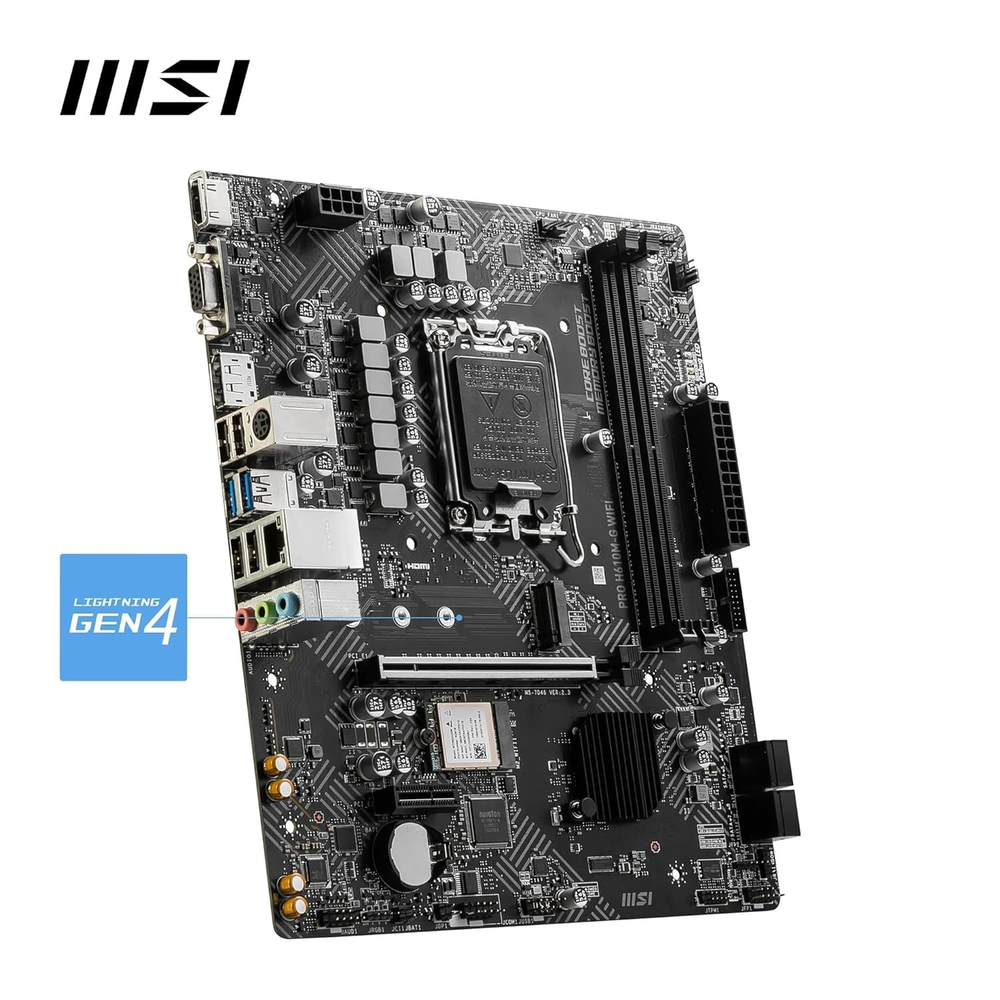 MSI PRO H610M-G WIFI Motherboard