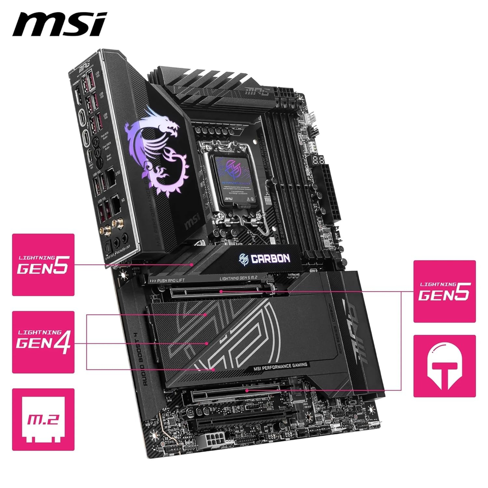 MSI MPG Z890 CARBON WIFI Motherboard