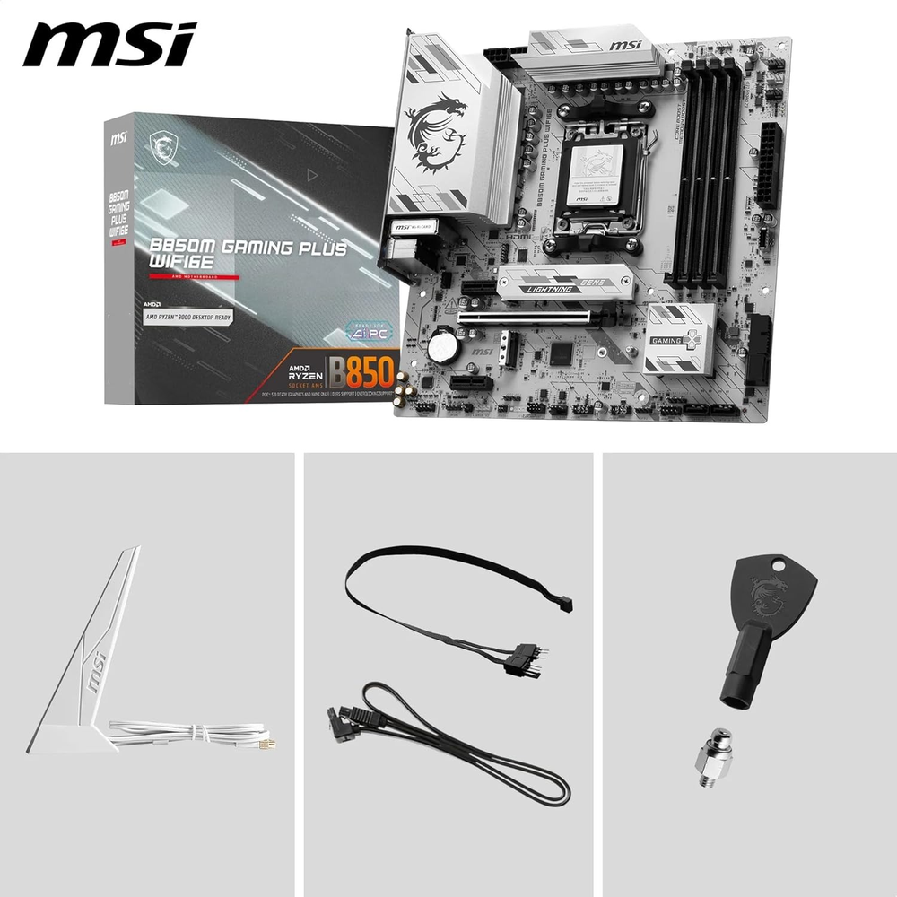 MSI B850M GAMING PLUS WIFI6E Motherboard