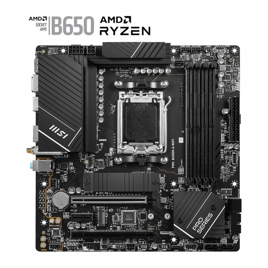 MSI PRO B650M-A WIFI Motherboard