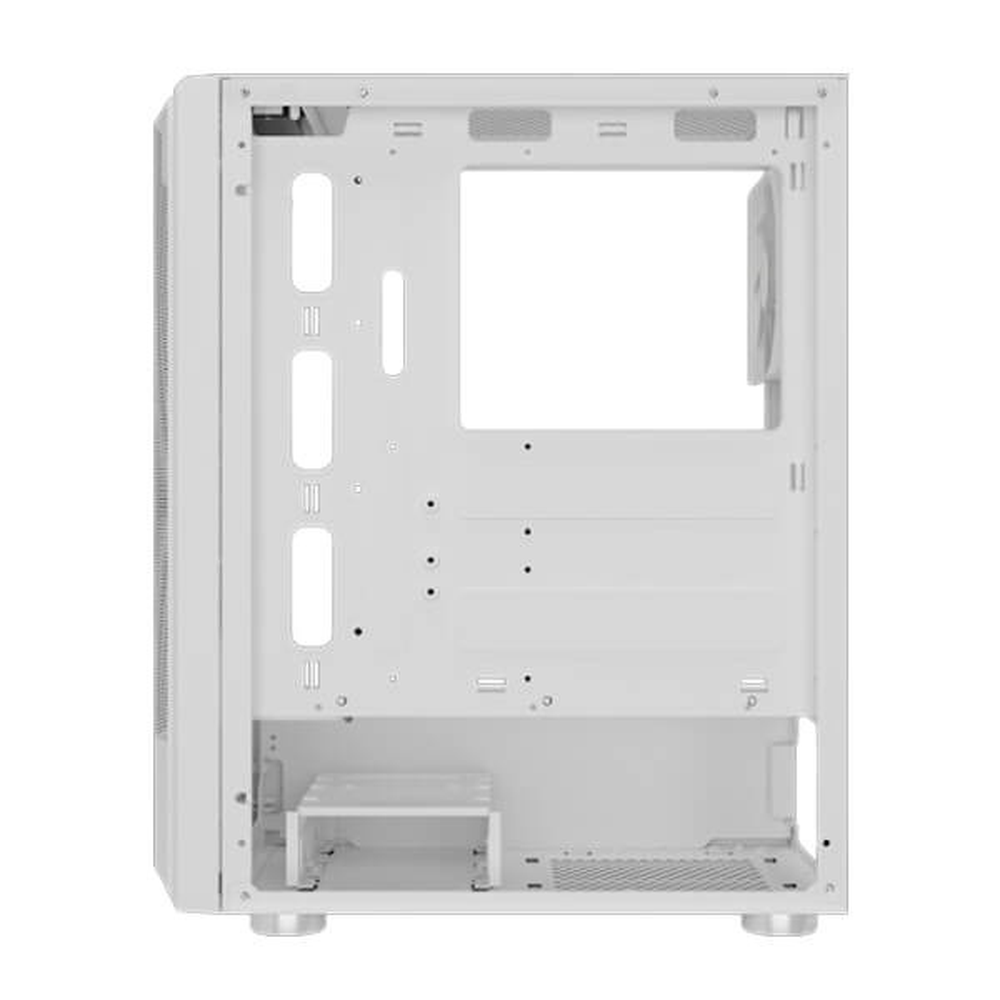 GAMDIAS AURA GC6 WH ARGB ATX Mid Tower Gaming Case (White)