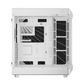 GAMDIAS NESO P1 W E-ATX Full-Tower PC Case (White, Dual-Chamber, Trapezoid, Panoramic Glass)