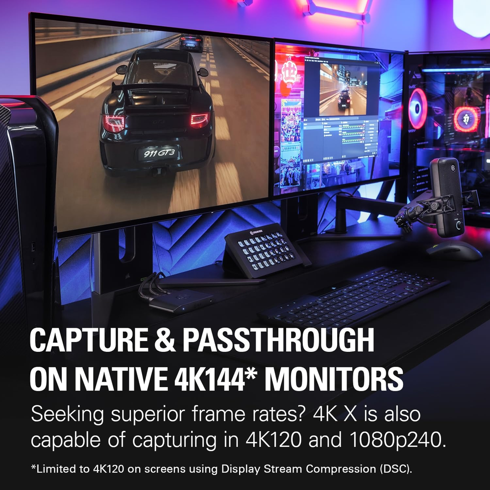 Corsair Elgato Game Capture 4K X External Capture Card