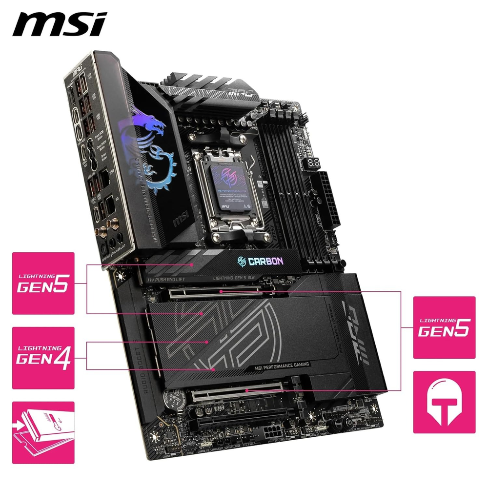 MSI MPG X870E CARBON WIFI Motherboard