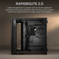 Corsair Chassis Air 5400 RS-R ARGB TG Mid-Tower, Black