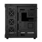 GAMDIAS NESO P1 B E-ATX Full-Tower PC Case (Black, Dual-Chamber, Trapezoid, Panoramic Glass)