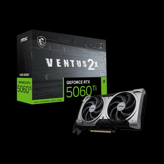 MSI GeForce RTX 5060 Ti 16G VENTUS 2X PLUS Graphics Cardu