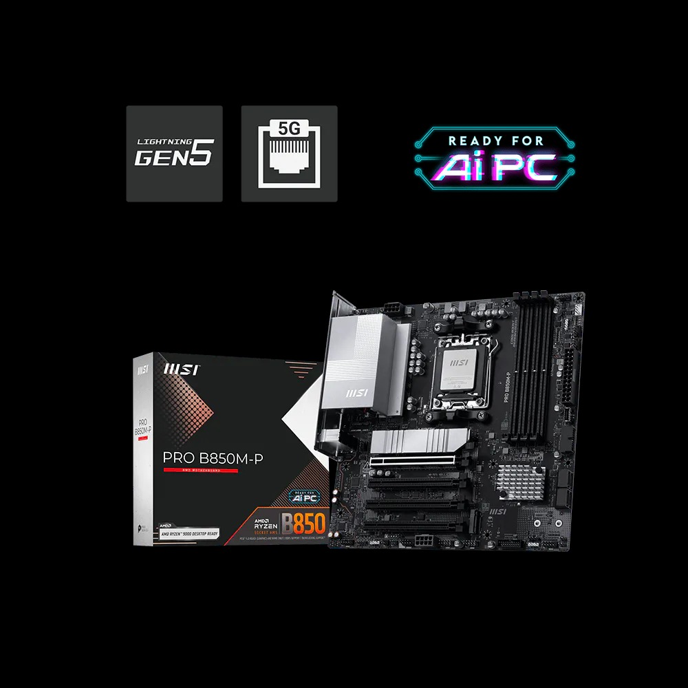 MSI PRO B850M-P Motherboard