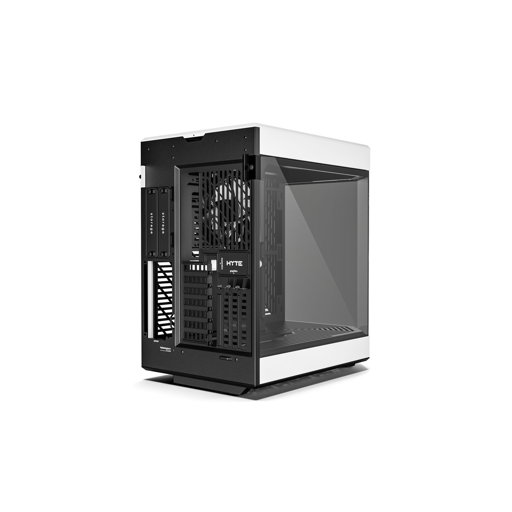 HYTE Y60 Dual-Chamber Panoramic ATX Mid-Tower Case (Black-White / Panda)