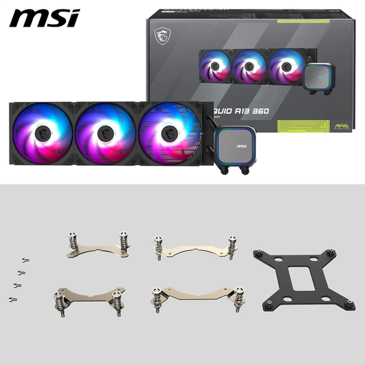MSI MAG CORELIQUID A13 360 ARGB AIO Liquid CPU Cooler