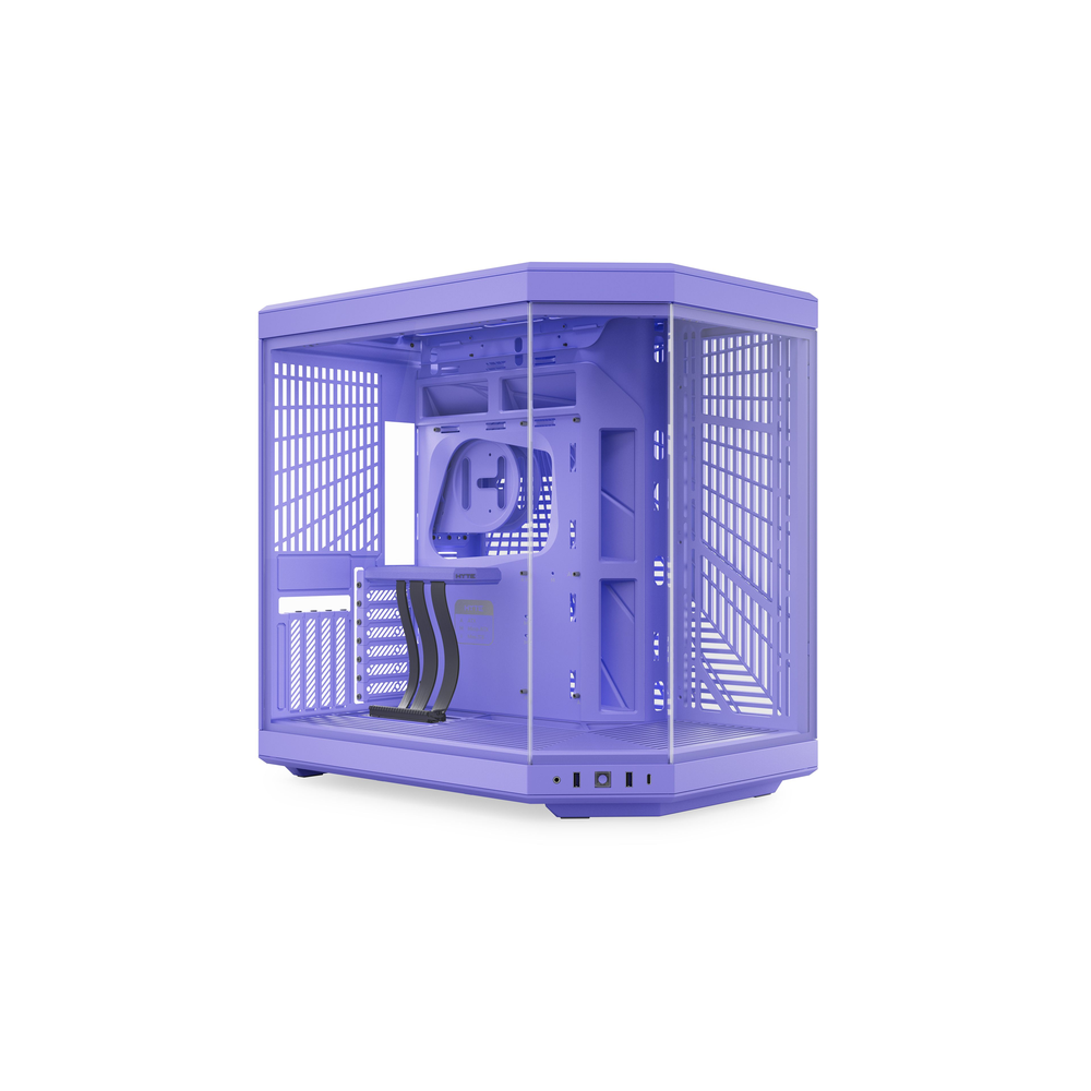 HYTE Y70 Dual-Chamber Panoramic E-ATX Mid-Tower Case (Taro Milk)