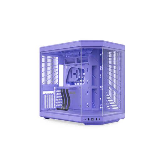 HYTE Y70 Dual-Chamber Panoramic E-ATX Mid-Tower Case (Taro Milk)
