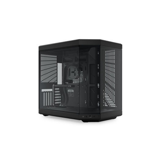 HYTE Y70 Dual-Chamber Panoramic E-ATX Mid-Tower Case (Pitch Black)