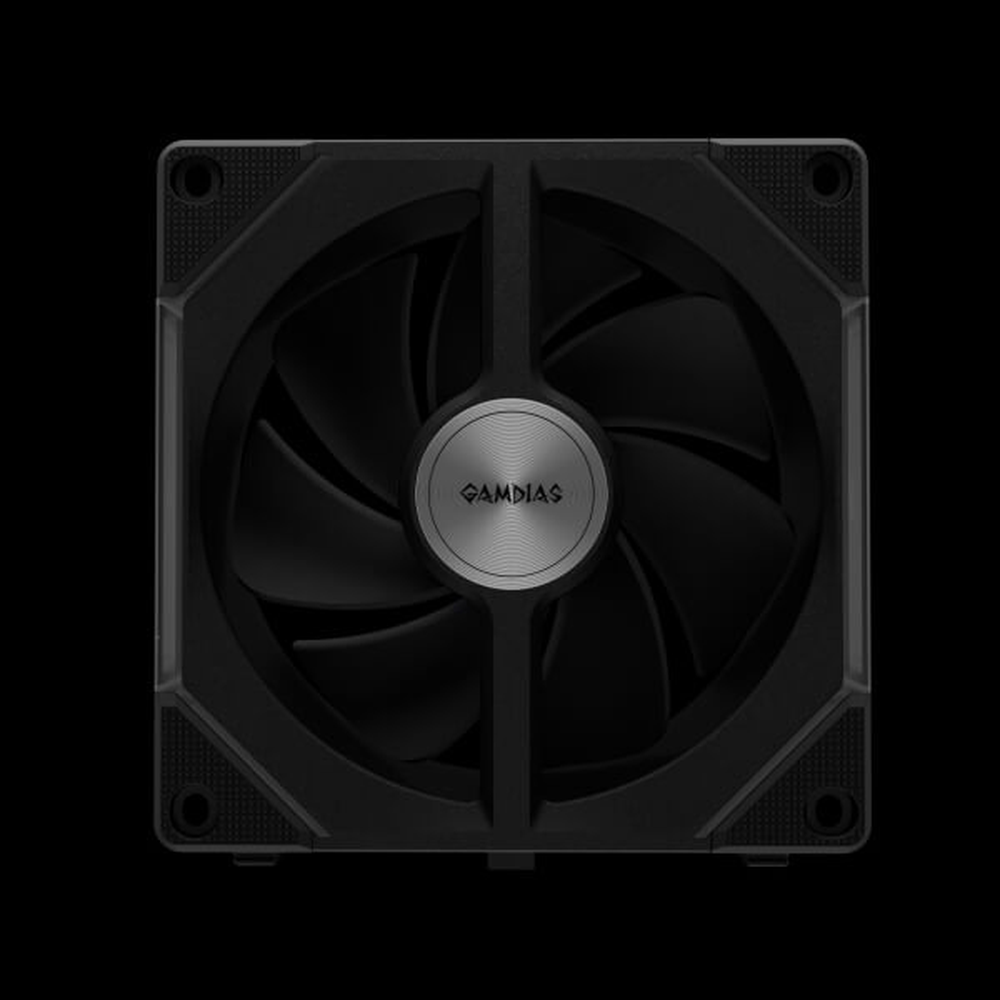 GAMDIAS Aeolus P2-1203 120mm ARGB PWM Case Fan (Triple Pack)