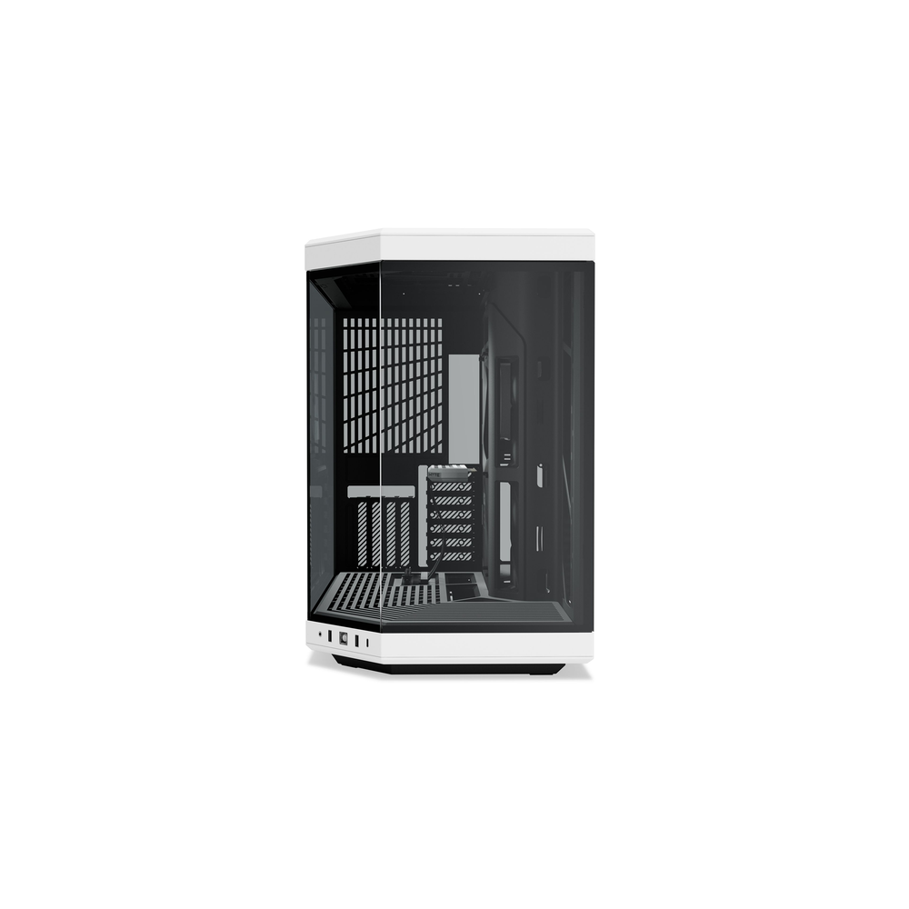 HYTE Y70 Dual-Chamber Panoramic E-ATX Mid-Tower Case (Black-White / Panda)