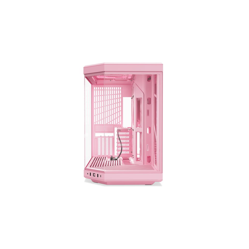 HYTE Y70 Dual-Chamber Panoramic E-ATX Mid-Tower Case (Strawberry Milk)