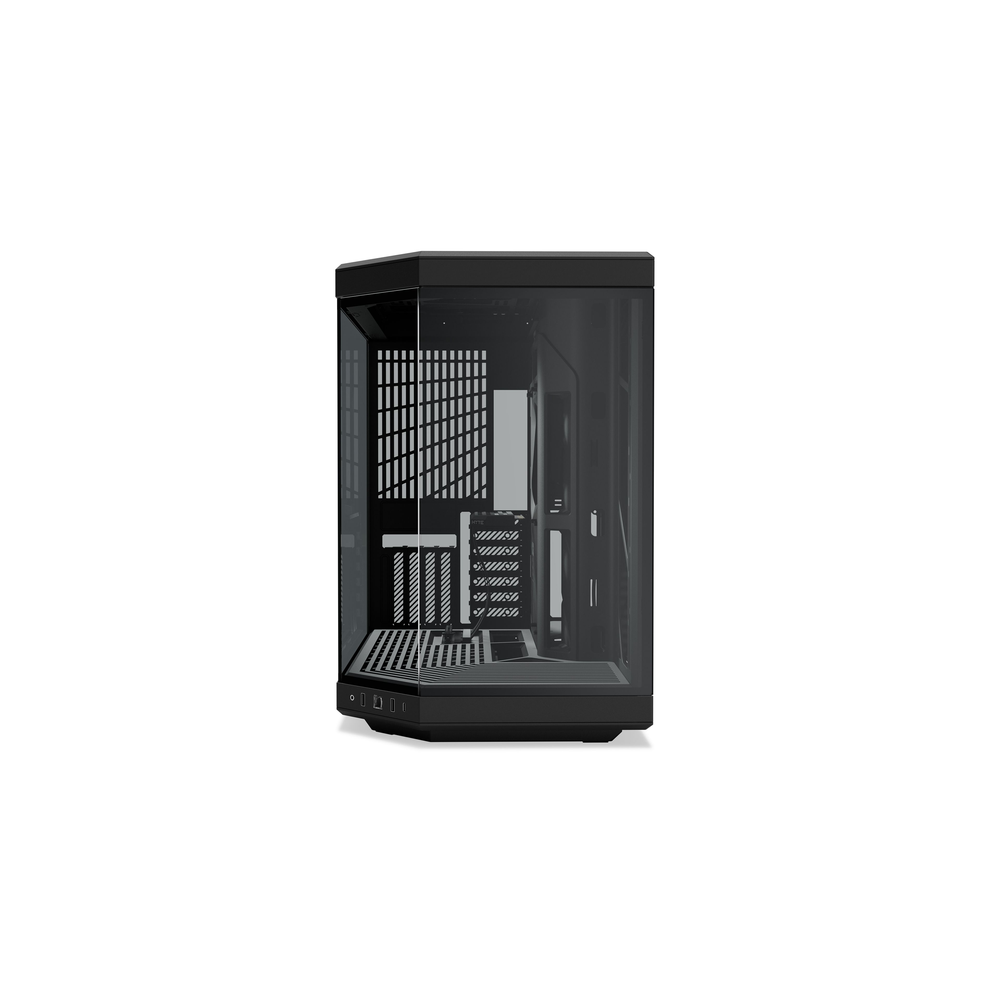 HYTE Y70 Dual-Chamber Panoramic E-ATX Mid-Tower Case (Pitch Black)