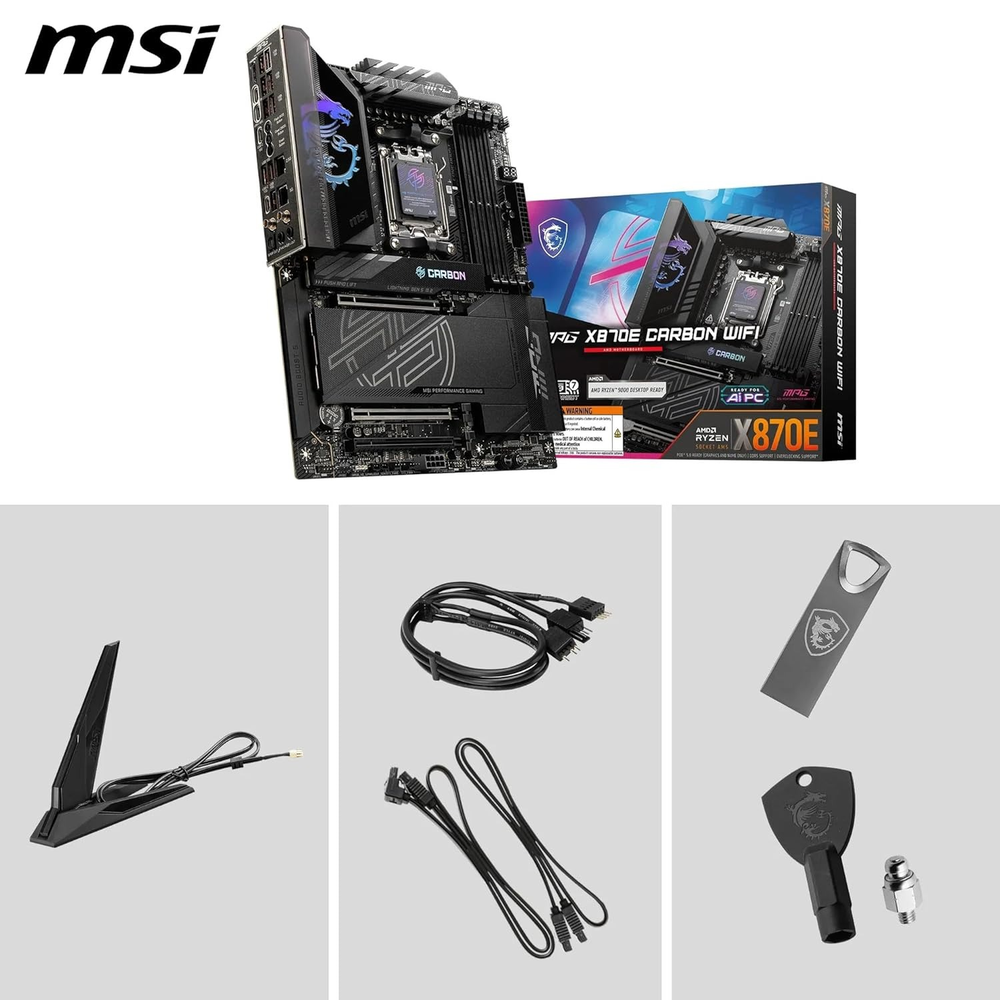 MSI MPG X870E CARBON WIFI Motherboard