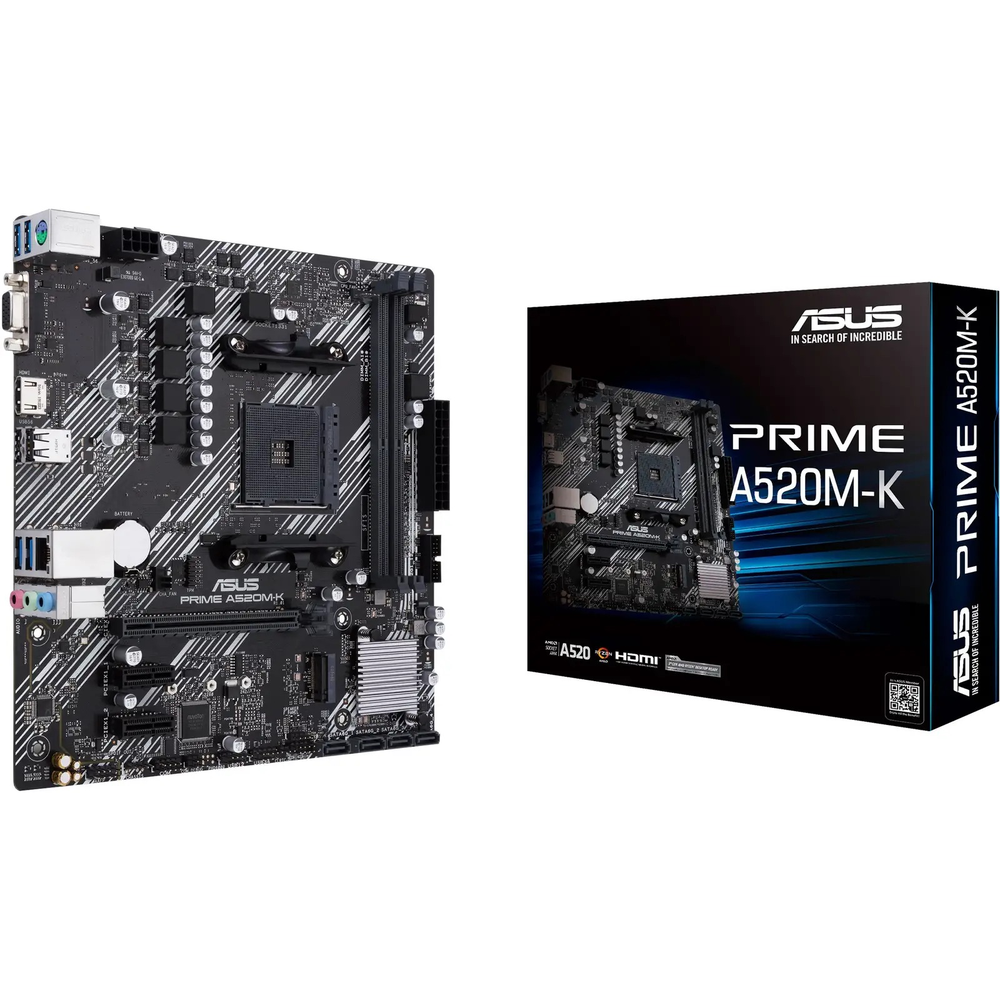 ASUS PRIME A520M-K mATX Motherboard