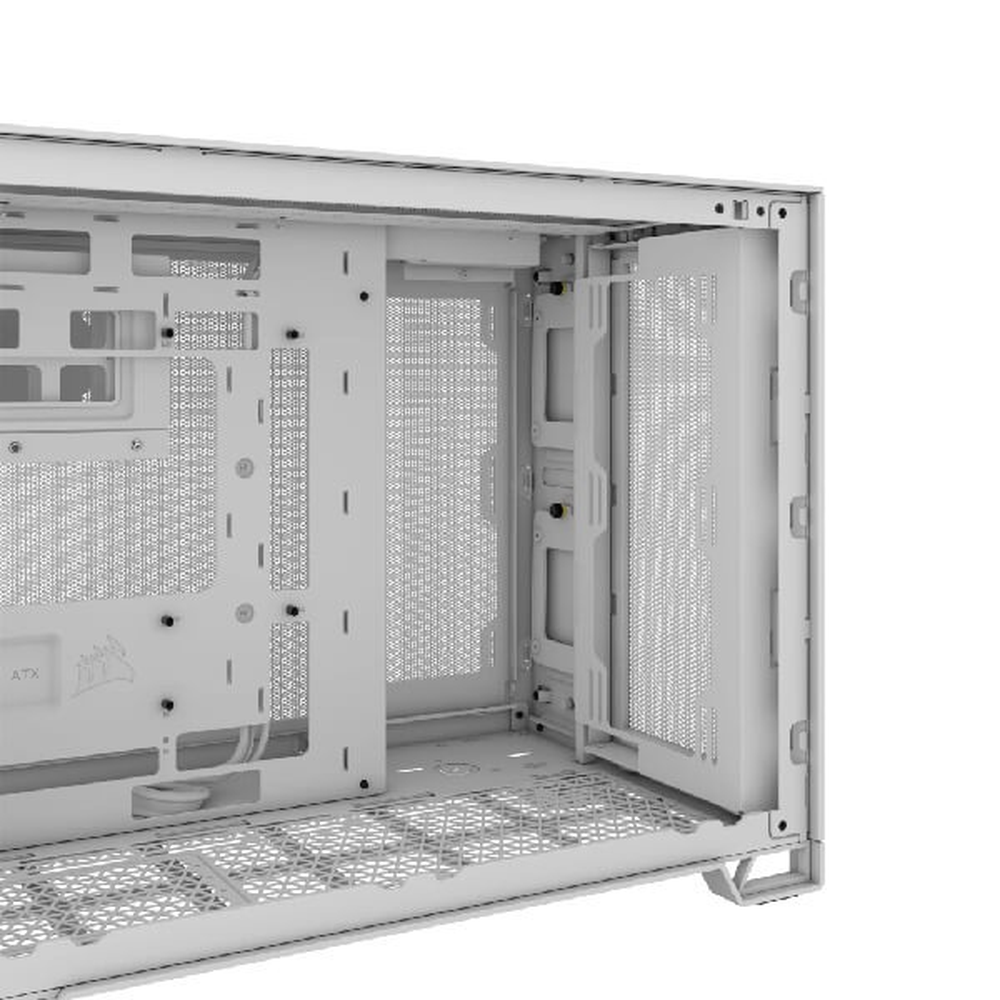 Corsair 2500D AIRFLOW Mid-Tower Dual Chamber PC Case White